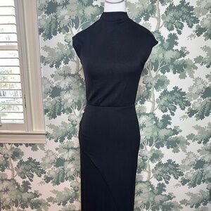 Gorgeous 545 silhouette dress.  Size small.  Black.  Maxi dress